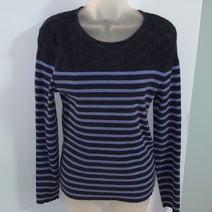 RALPH LAUREN PULL-OVER STRIPED TOP